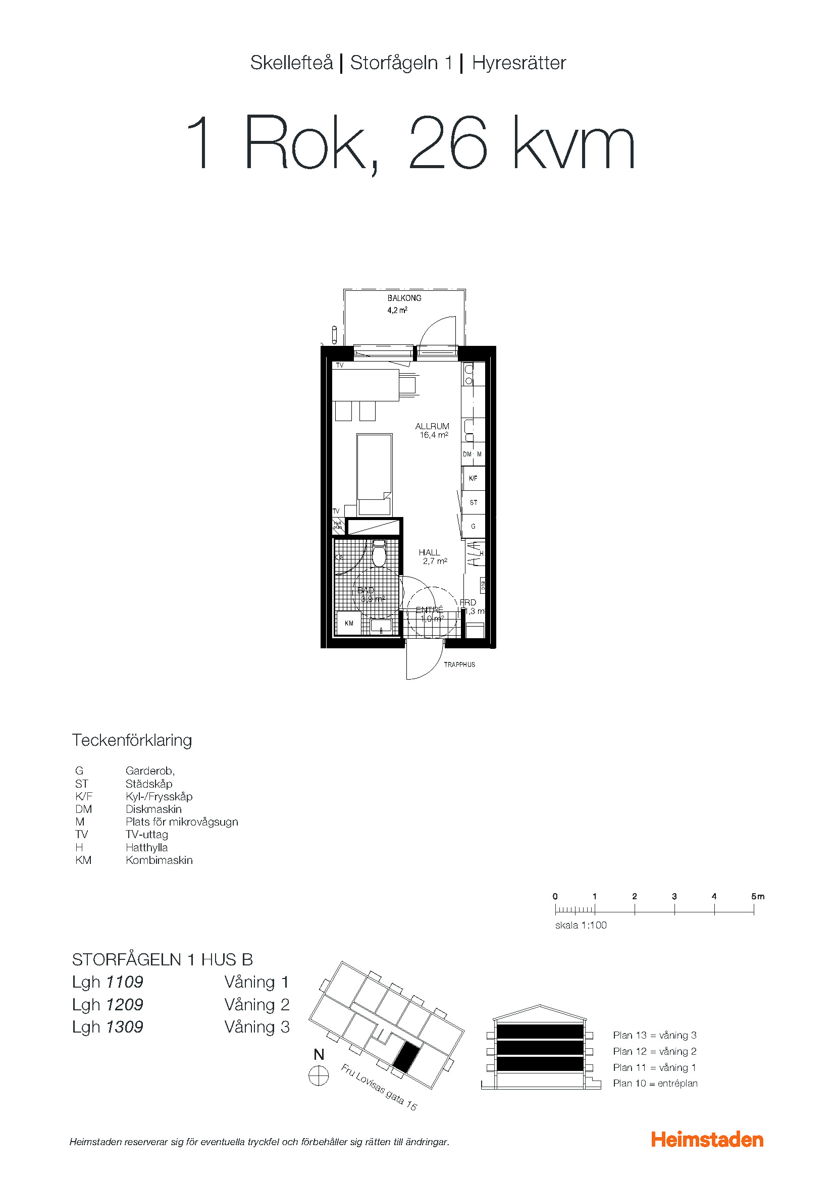Fru Lovisas Gata 15, 931 71, Skellefteå