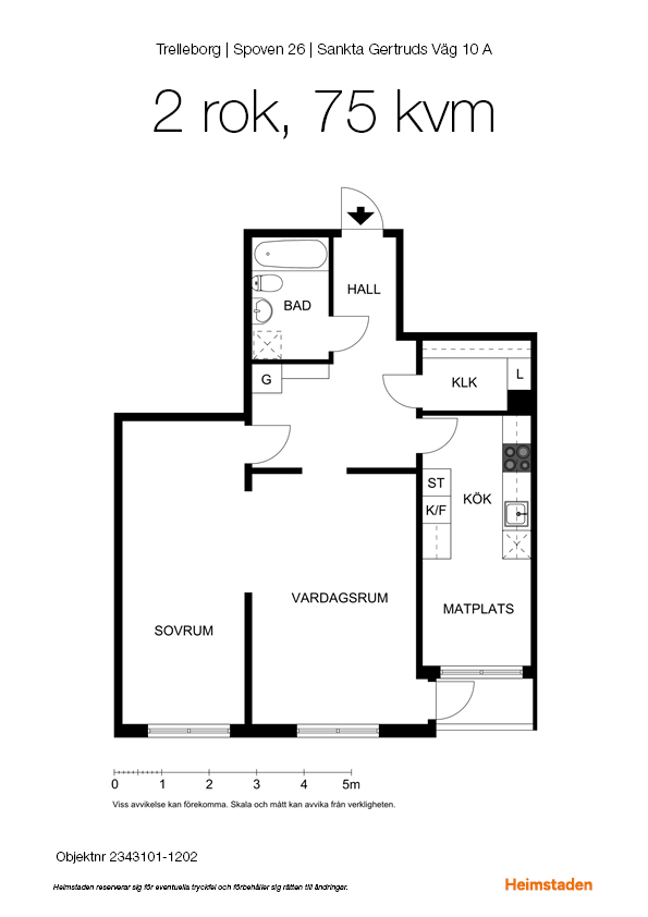 Sankta Gertruds Väg 10 A, 231 45, Trelleborg 3