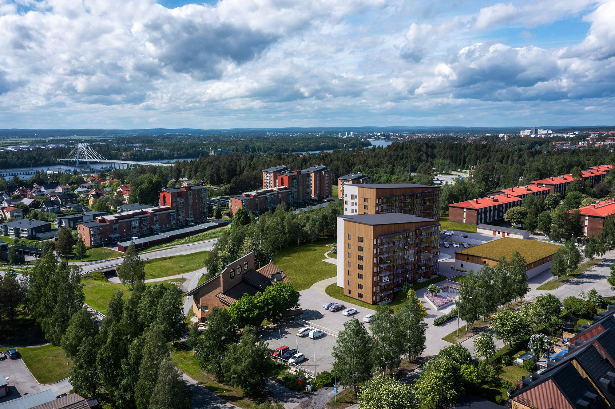 Kvartsvägen 3 A i Umeå