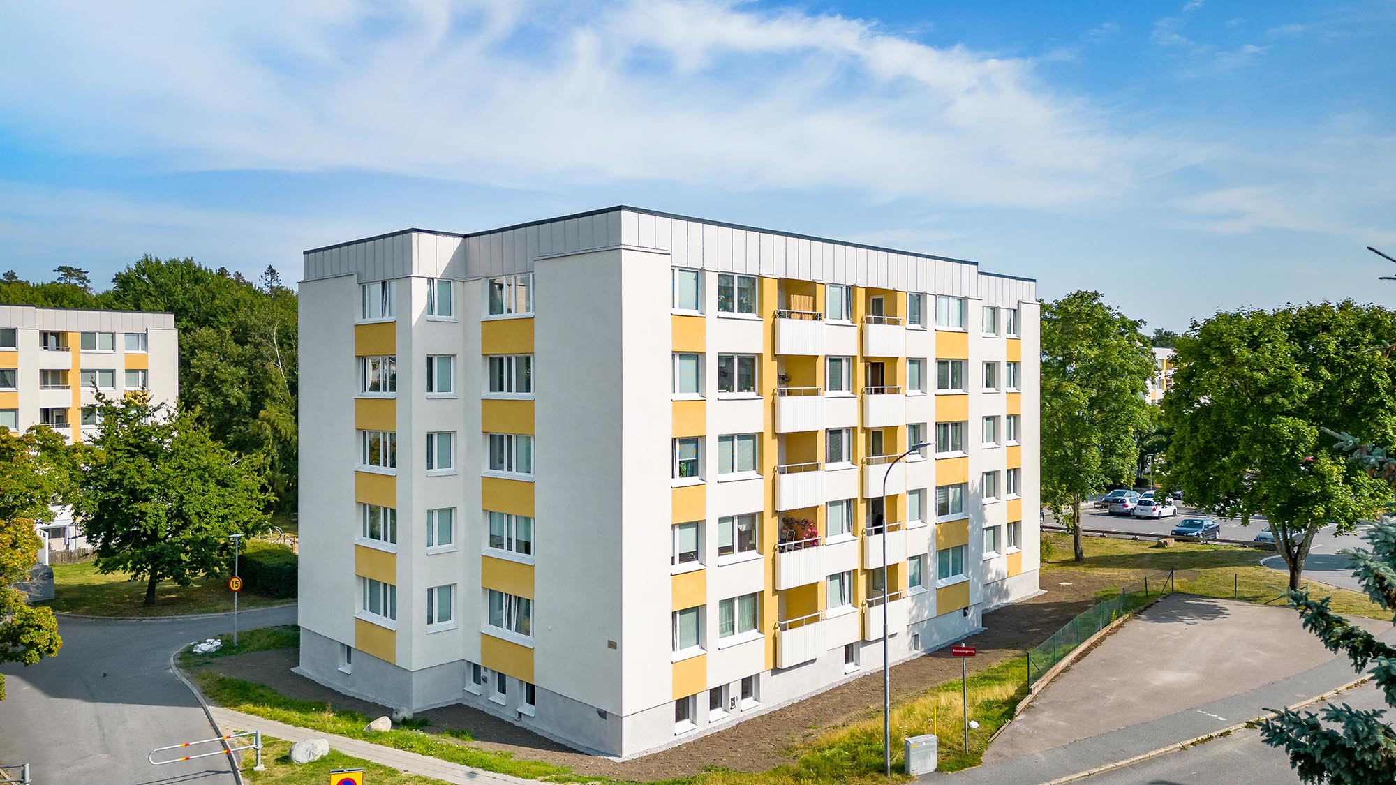 3 rum och kök på Vallhornsvägen 3, ledig lägenhet i Skogås
